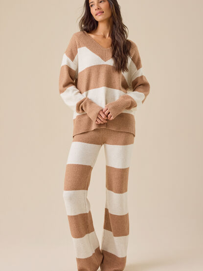 Hartley Striped Sweater - TULLABEE