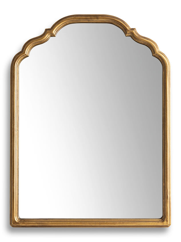 Colette Gilded Wood Mirror - TULLABEE