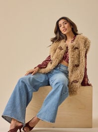 Tatia Faux Fur Vest - TULLABEE