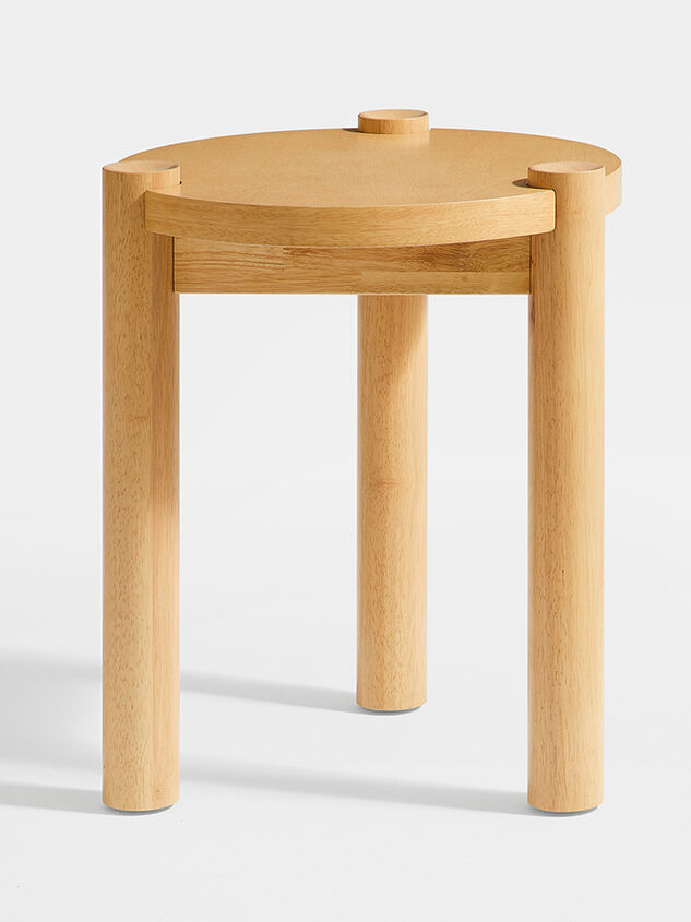 Ruby Wood Side Table Detail 3 - TULLABEE