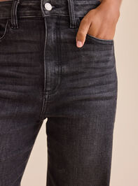 Rosanna High Rise Flare Jeans Detail 4 - TULLABEE
