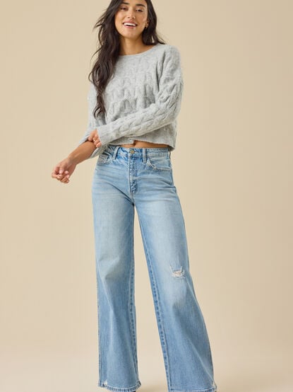 Kya Wide Leg Baggy Jean - TULLABEE