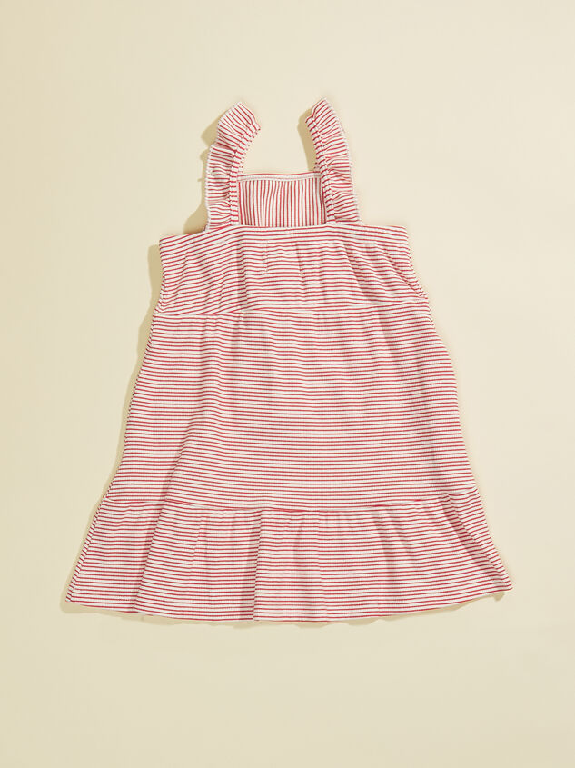 Kyra Striped Dress by Vignette Detail 2 - TULLABEE