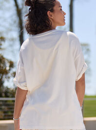 Palm Coast Oversized Graphic Tee Detail 6 - TULLABEE