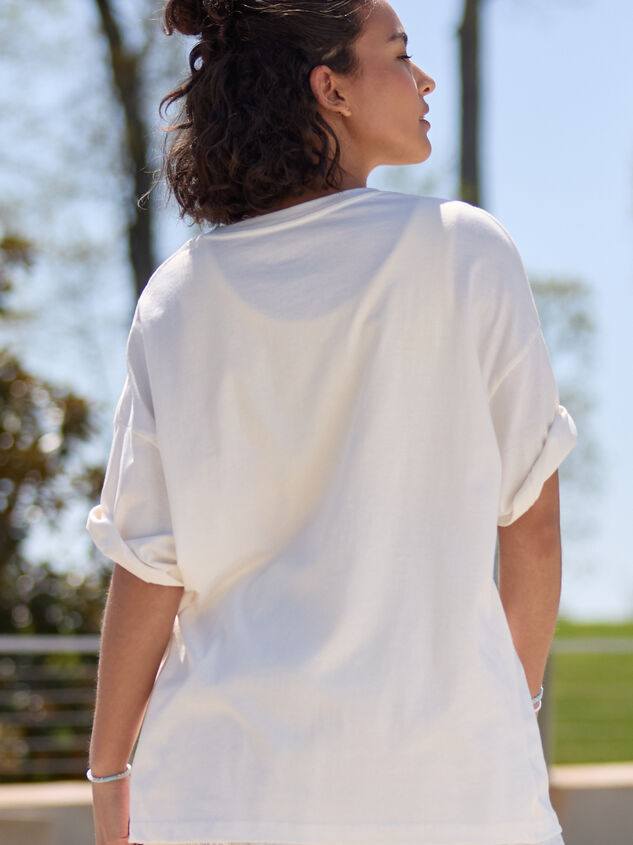 Palm Coast Oversized Graphic Tee Detail 6 - TULLABEE