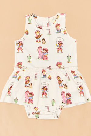 Vintage Cowgirl Skirt Bodysuit - Altar'd State - 