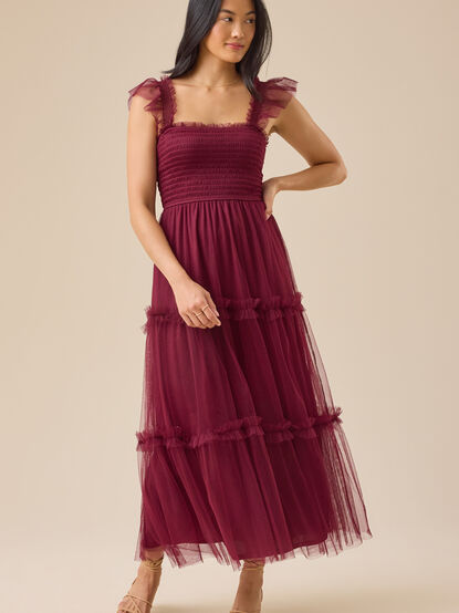 Kenna Tulle Maxi Dress - TULLABEE