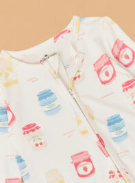 Jamie Jammies Footless Romper Detail 3 - TULLABEE