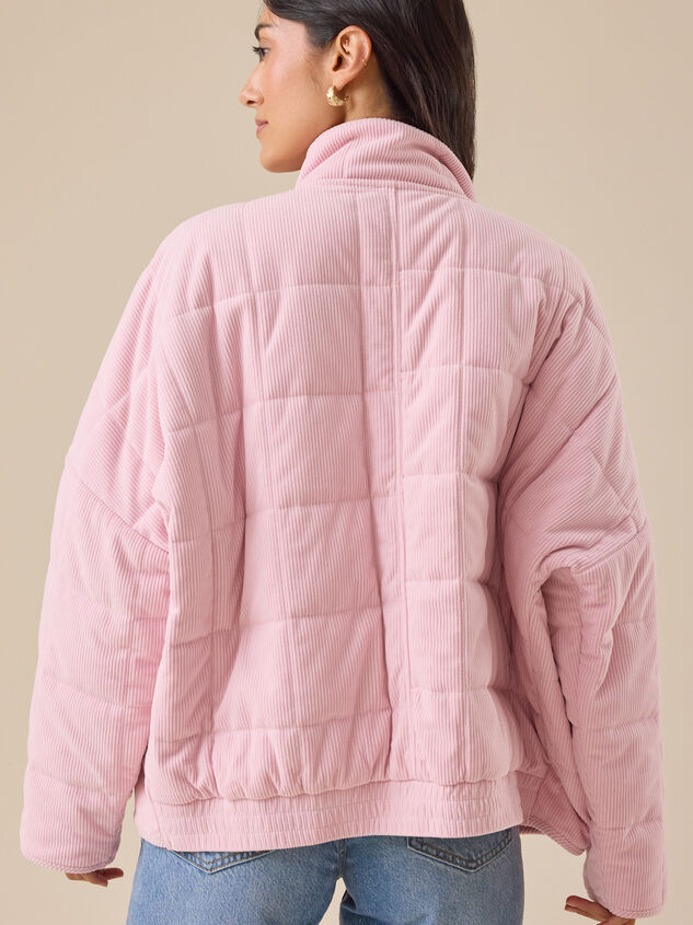 Emery Corduroy Quilted Jacket Detail 5 - TULLABEE