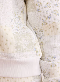 Defy Quilted Patchwork Hoodie Detail 7 - TULLABEE
