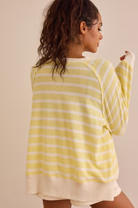 Warm-up Stripe Pullover Detail 4 - Altar'd State