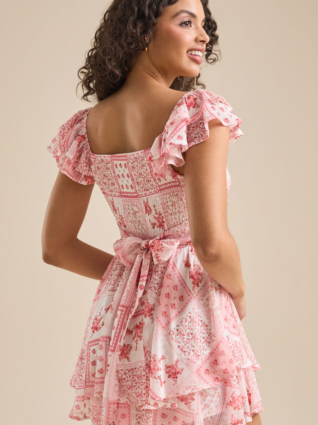 Lainey Double Layered Romper Detail 4 - TULLABEE