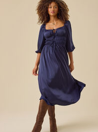 Jillie Satin Maxi Dress - TULLABEE
