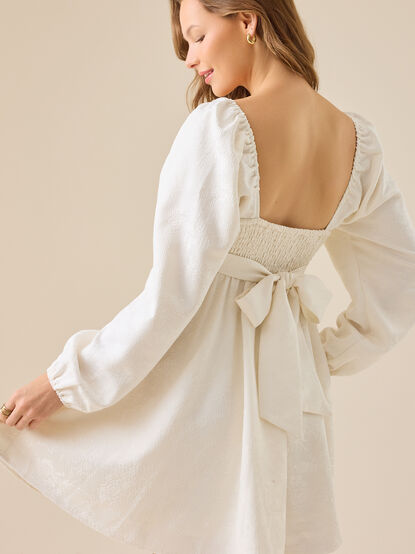 Eileen Satin Mini Dress - TULLABEE