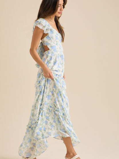Christina Floral Maxi Dress - TULLABEE