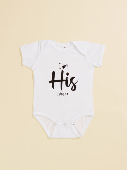 I Am His Romper - TULLABEE