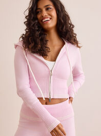 Varsity Full Zip Sweater - TULLABEE