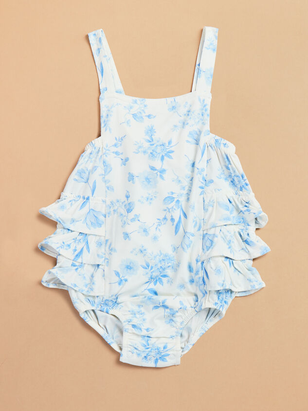 Sierra Floral Ruffle Bodysuit - TULLABEE