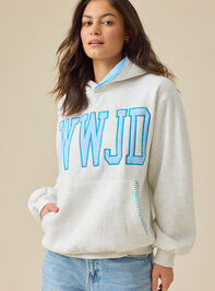 WWJD Embroidered Hoodie - TULLABEE