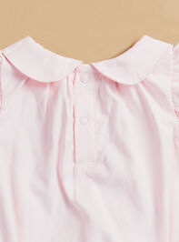 Abigail Peter Pan Collar Bubble by Mudpie Detail 3 - TULLABEE