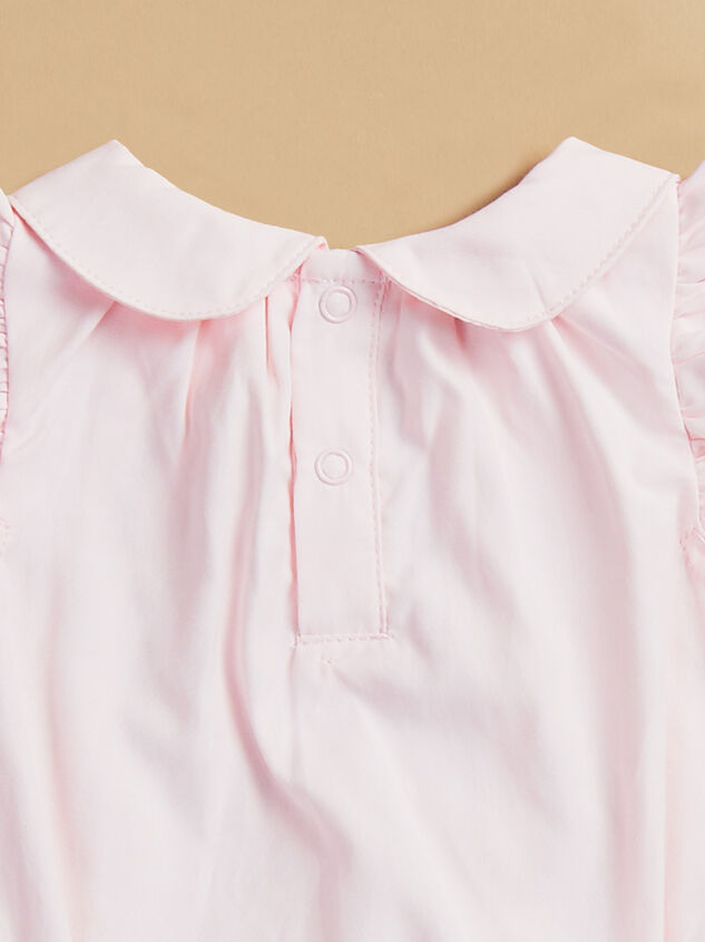 Abigail Peter Pan Collar Bubble by Mudpie Detail 3 - TULLABEE