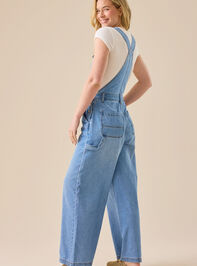 Brayden Wide Leg Overalls Detail 5 - TULLABEE