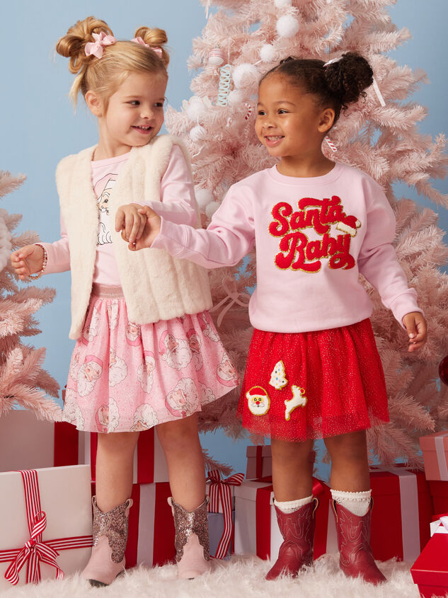 Santa Baby Patch Sweatshirt - TULLABEE