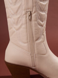 Dixie Tall Cutout Western Boot by Matisse Detail 4 - TULLABEE