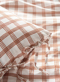 Muscat Cotton Single Sham Detail 4 - TULLABEE
