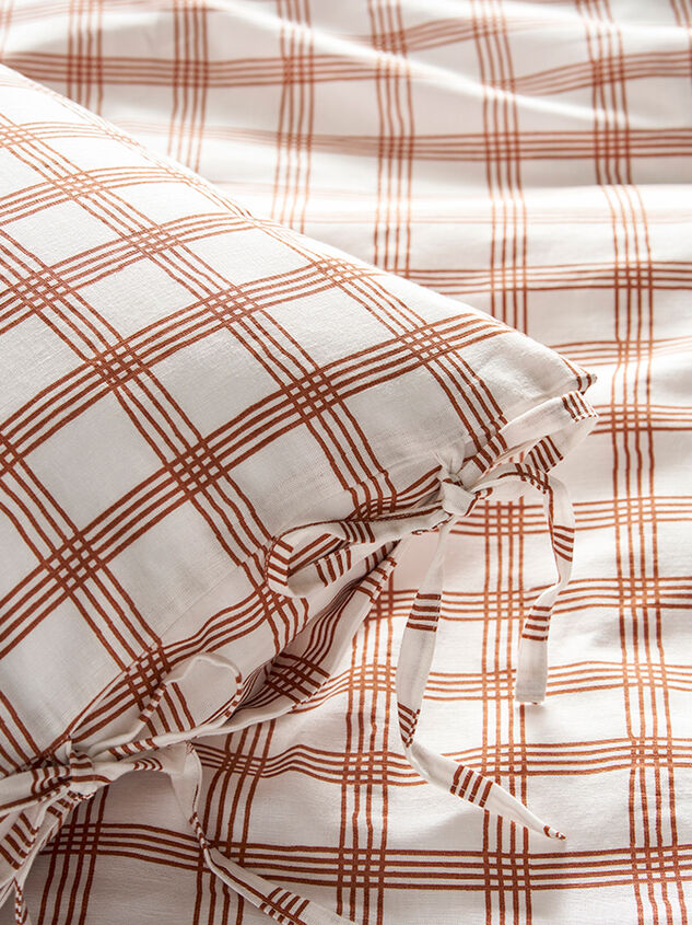 Muscat Cotton Single Sham Detail 4 - TULLABEE