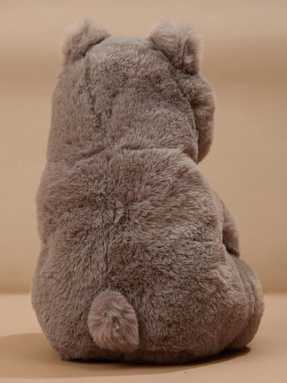 Hugh Gray Bear Plush - TULLABEE