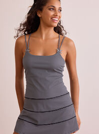 Serves Up Gingham Athletic Dress - TULLABEE