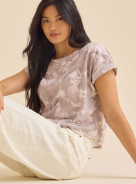 Jaiden Camo Tee Detail 2 - TULLABEE