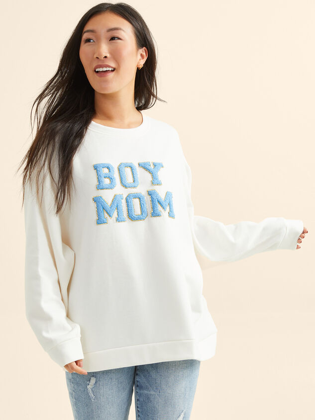 Boy Mom Sweatshirt - TULLABEE