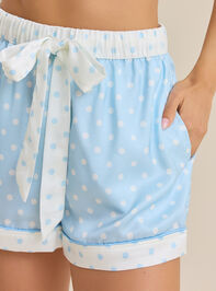 Poppi Polka Dot Sleep Top Detail 2 - TULLABEE
