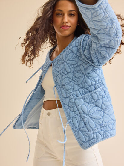 Jane Quilted Jacket - TULLABEE