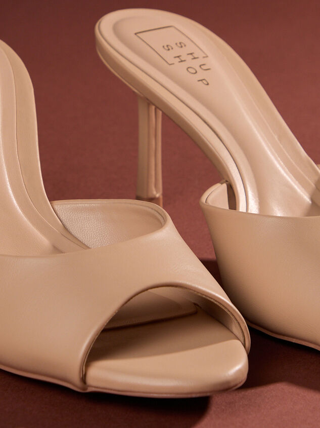 Elaine Peep Toe Stiletto Detail 4 - TULLABEE