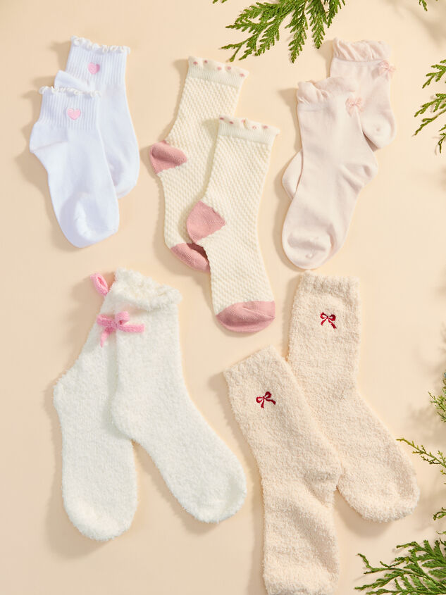 5 Days of Socks Advent Calendar Detail 4 - TULLABEE