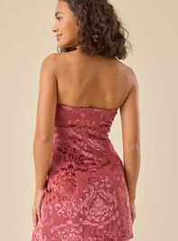 Cindy Velvet Mini Dress Detail 6 - TULLABEE
