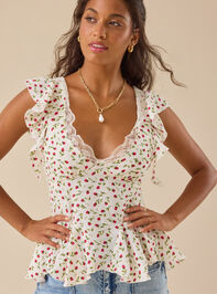 Kimber Floral Top - TULLABEE