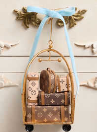 Suitcase Cart Christmas Ornament - TULLABEE