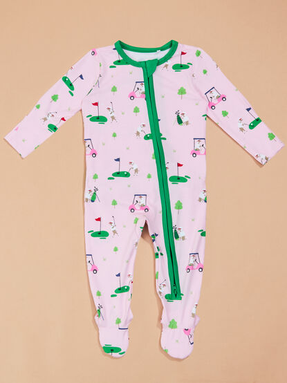 Dog Golf Ruffle Footie - TULLABEE