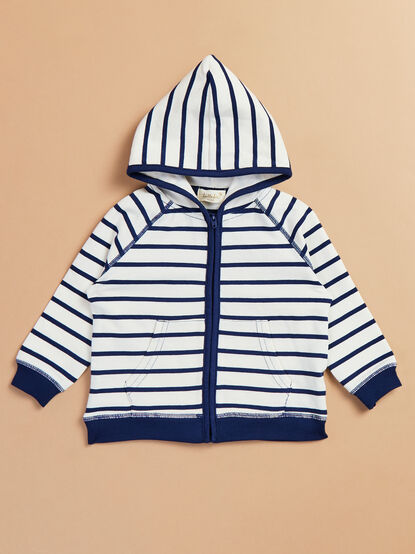 Chase Striped Jacket - TULLABEE