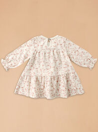 Delly Floral Dress by Quincy Mae Detail 2 - TULLABEE