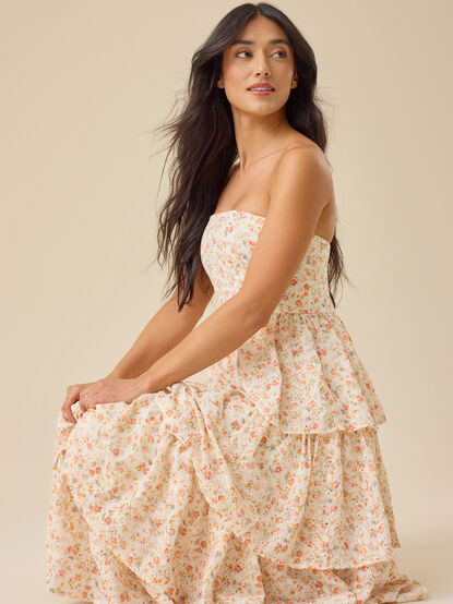 Dawn Floral Maxi Dress - TULLABEE