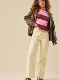 Adylan Corduroy Crop Pant Detail 2 - TULLABEE