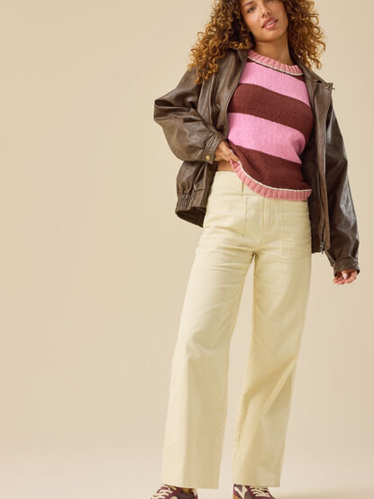 Adylan Corduroy Crop Pant - TULLABEE