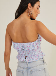 Cassi Tube Top Detail 3 - TULLABEE