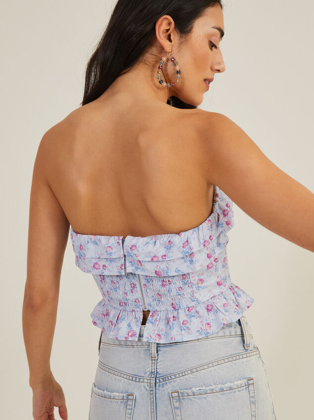Cassi Tube Top Detail 3 - TULLABEE