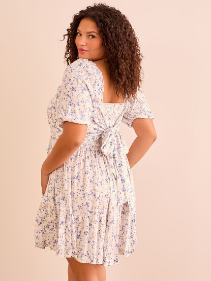 Wilow Floral Mini Dress - TULLABEE